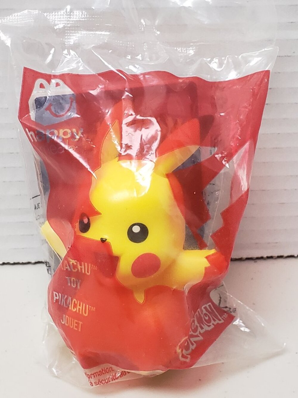 Pokemon Pikachu McDonald's Toy 2018
